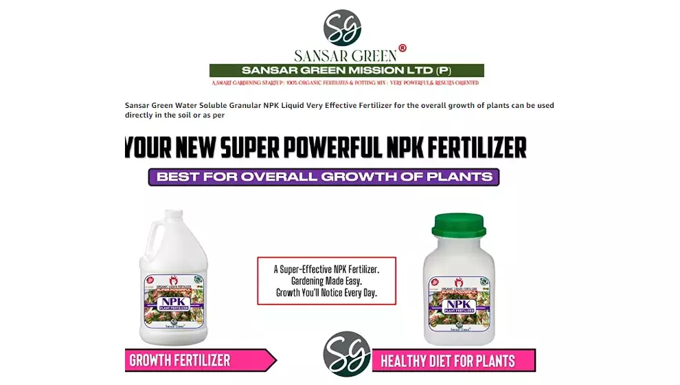 Sansar Green NPK Plant Growth